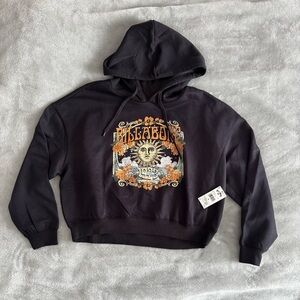 Billabong Navy Blue Graphic Hoodie